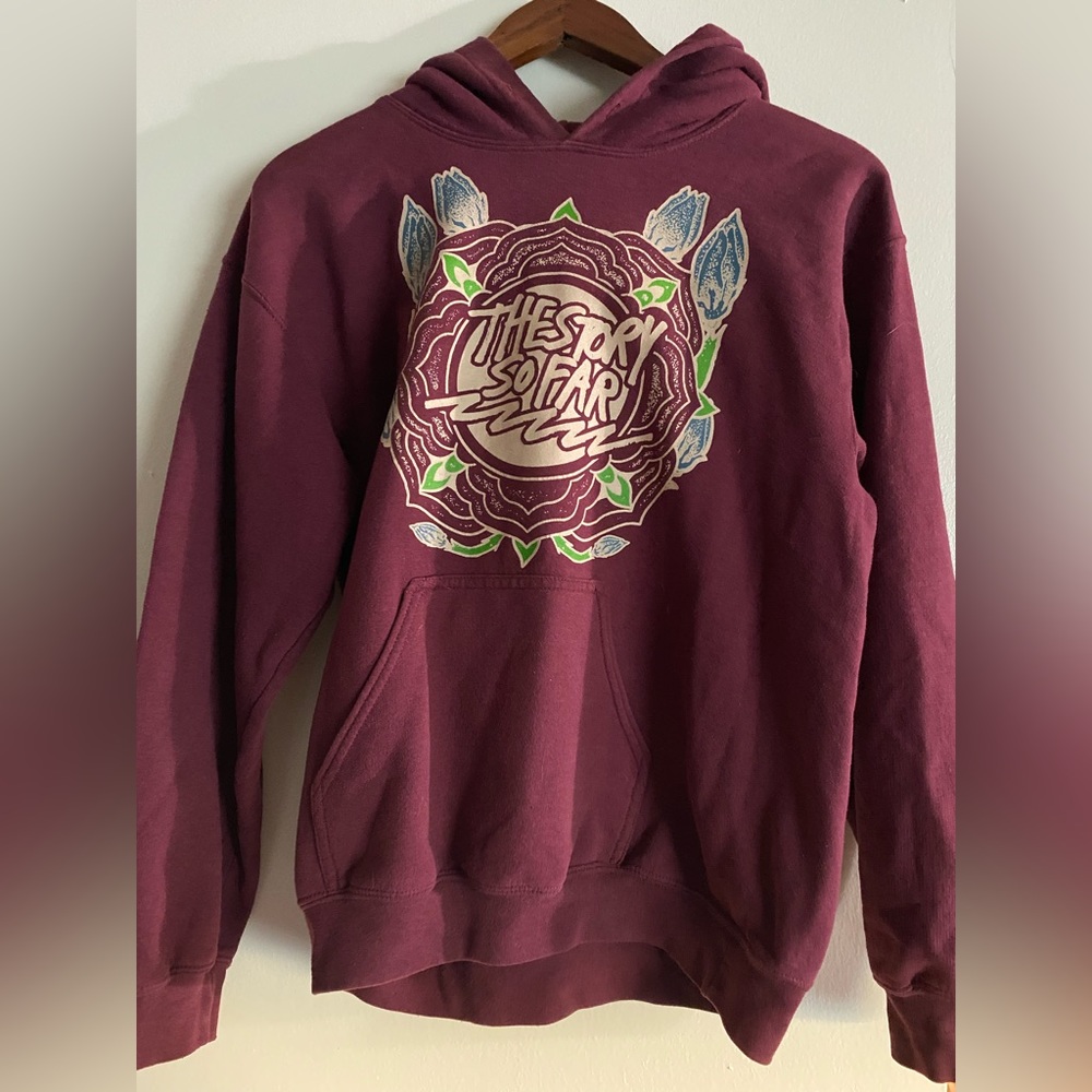 The Story So Far maroon hoodie